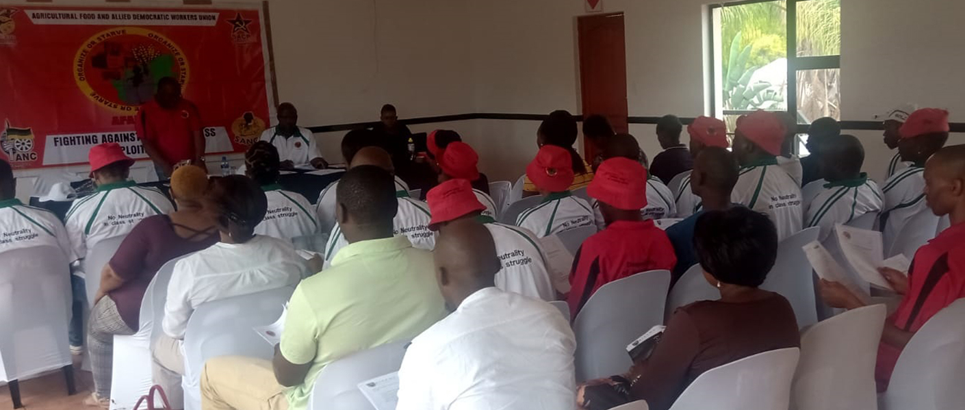 AFADWU’s Provincial Congress to elect Provincial leadership and NEC members